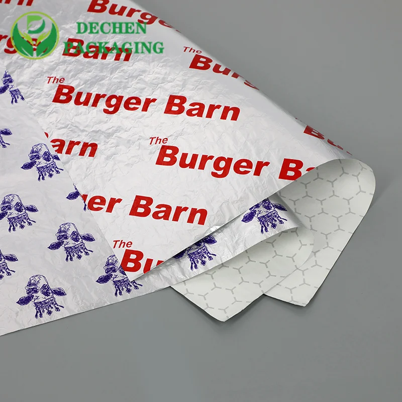 Hoja de papel de aluminio de Hamburgo hoja de papel de aluminio de Hamburgo